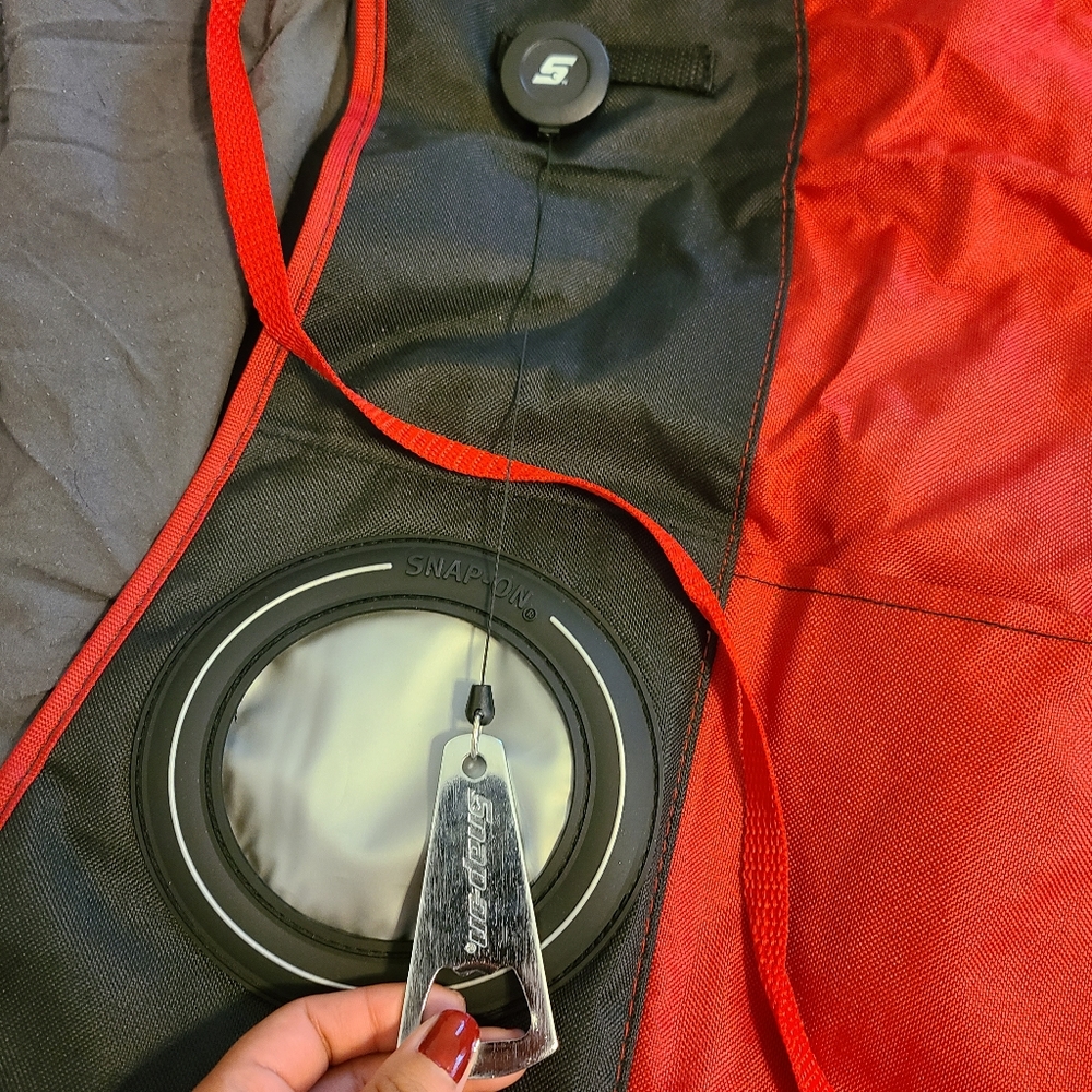 Snap-on apron - Picture 4 of 8